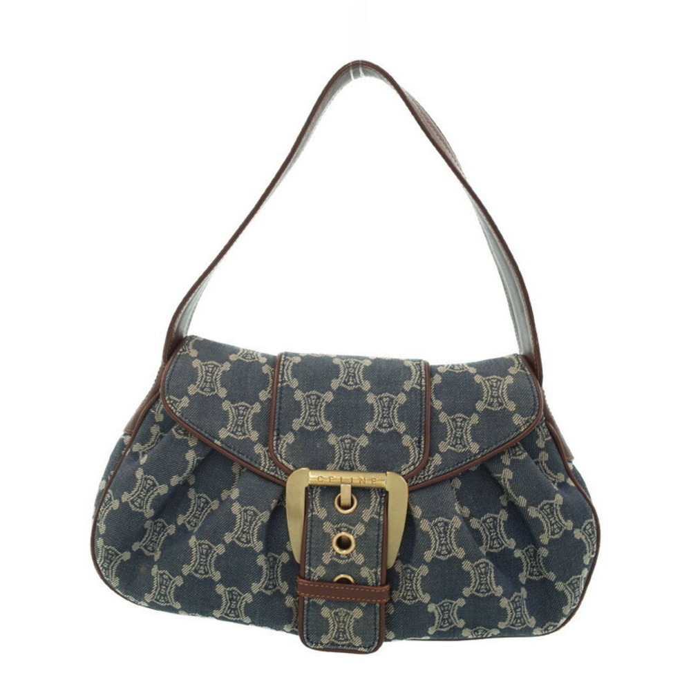 Celine Paris Macadam Shoulder Bag